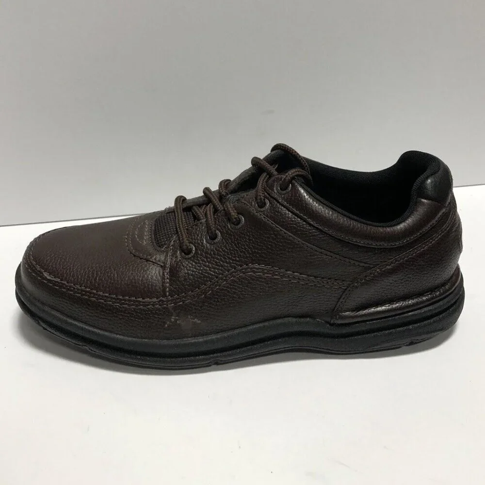 Rockport Men's World Tour Classic Oxford Brown, Size 10.5 M